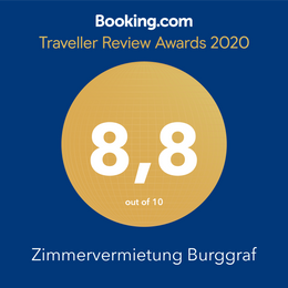 Ferienwohnung Burggraf - Booking Award 2020