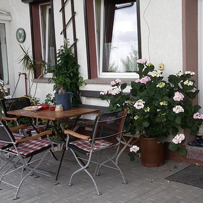 Gemütliche Terrasse